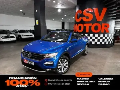 Usado VW T-Roc Style 151 CV (111 kW) 2021 Azul SUV