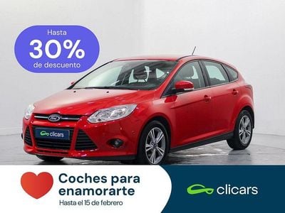 Usado Ford Focus Trend 115 CV (84 kW) 2014 Rojo Berlina