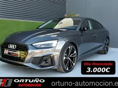 Usado Audi A5 Sportback S-Line 163 CV (119 kW) 2021 Gris Utilitario