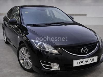 Usado Mazda 6 Active 140 CV (102 kW) 2008 Negro Berlina