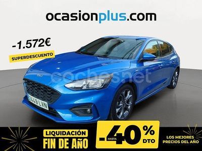 Azul Usado 2021 Ford Focus ST-Line Berlina | 17.300 € (Un poco caro)