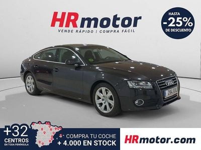 Usado Audi A5 171 CV (125 kW) 2010 Negro Coupe