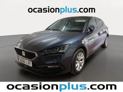 Usado Seat Leon Style 130 CV (95 kW) 2021 Gris Utilitario
