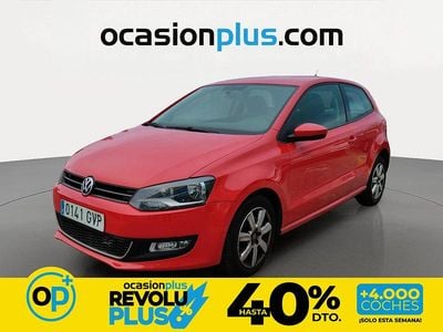 Usado VW Polo Sportline 105 CV (77 kW) 2010 Rojo Utilitario