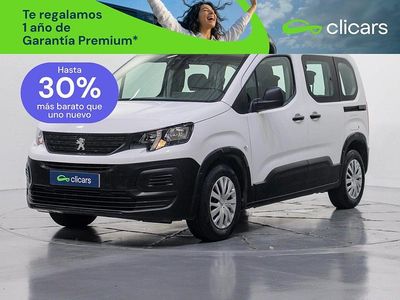 Usado Peugeot Rifter Active 100 CV (73 kW) 2022 Blanco Monovolumen