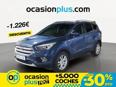 Käytetty Ford Kuga Trend+ 120 HP (88 kW) 2019 Sininen Katumaasturi