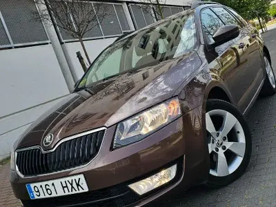 Usado Skoda Octavia Elegance 105 CV (77 kW) 2013 Marrón Familiar
