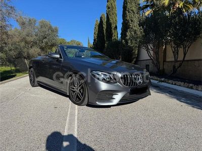 Usado Mercedes E220 194 CV (142 kW) 2018 Gris / plata Descapotable