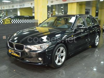 Usado BMW 320 Efficient Dynamics 163 CV (119 kW) 2014 Negro Familiar