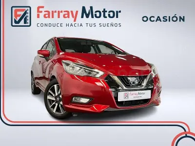 Usado Nissan Micra Acenta 90 CV (66 kW) 2018 Rojo Utilitario