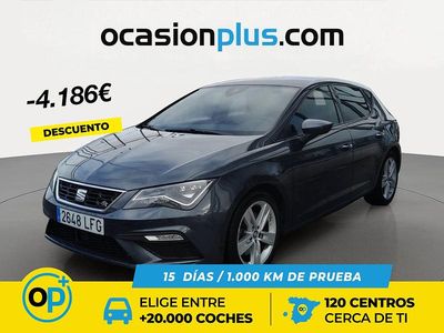 Usado Seat Leon FR 150 CV (110 kW) 2020 Gris