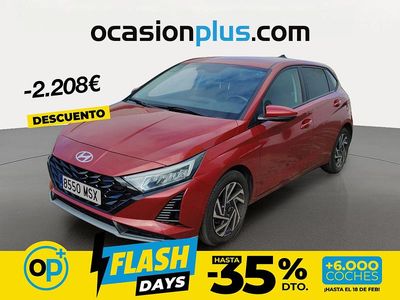 Usado Hyundai i20 100 CV (73 kW) 2024 Rojo Berlina