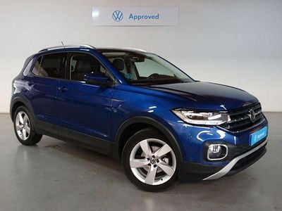 Azul Usado 2022 VW T-Cross Sportline SUV | 19.900 € (Precio justo)