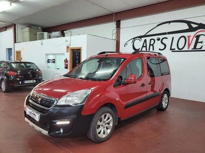 Usado Peugeot Partner Tepee Outdoor 110 CV (80 kW) 2016 Rojo Monovolumen