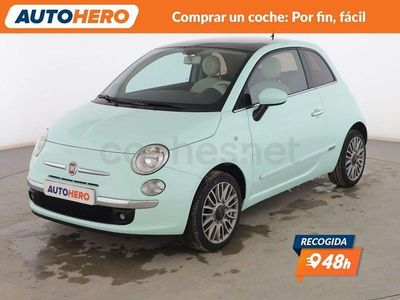 Usado Fiat 500 Lounge 70 CV (51 kW) 2015 Verde Berlina