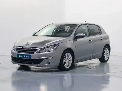 Usado Peugeot 308 Style 100 CV (73 kW) 2016 Gris Utilitario