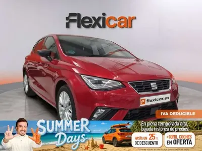 Usado Seat Ibiza FR 110 CV (80 kW) 2023 Rojo Utilitario