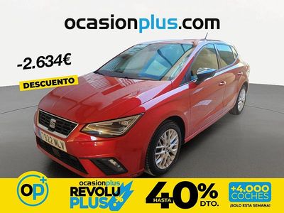 Usado Seat Ibiza FR 110 CV (80 kW) 2023 Rojo Berlina
