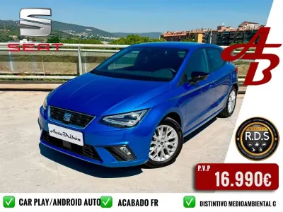 Usado Seat Ibiza FR 116 CV (85 kW) 2025 Azul Utilitario