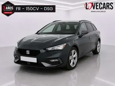 Usado Seat Leon ST FR 150 CV (110 kW) 2022 Gris Familiar