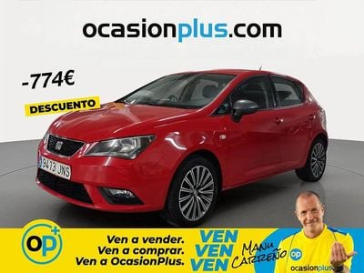 Begagnad Seat Ibiza Style 90 HK (66 kW) 2016 Röd