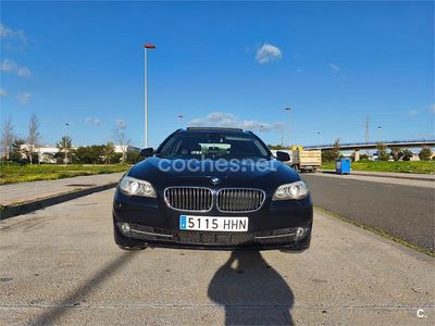 Usado BMW 520 177 CV (130 kW) 2011 Azul Familiar