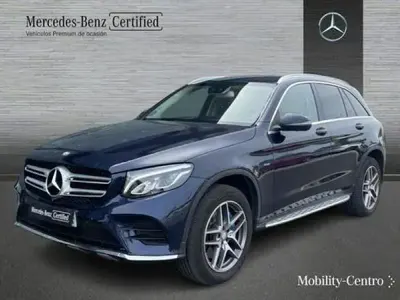 Usado Mercedes GLC350 319 CV (234 kW) 2016 Azul SUV