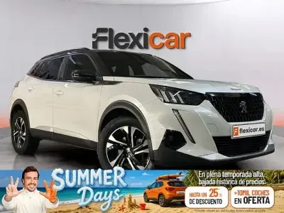 Usado Peugeot 2008 GT 130 CV (95 kW) 2021 Blanco SUV