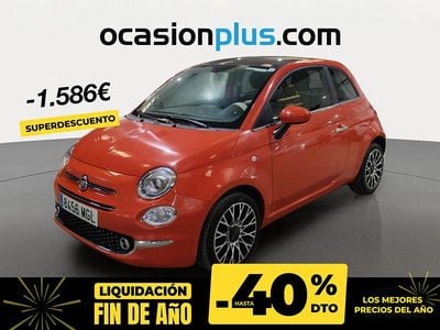 Naranja Usado 2023 Fiat 500 Dolcevita Berlina | 10.700 € (Precio justo)