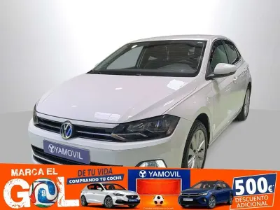 Usado VW Polo Sportline 95 CV (69 kW) 2019 Blanco Utilitario