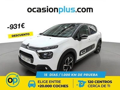 Usado Citroën C3 Feel 110 CV (80 kW) 2021 Blanco Utilitario