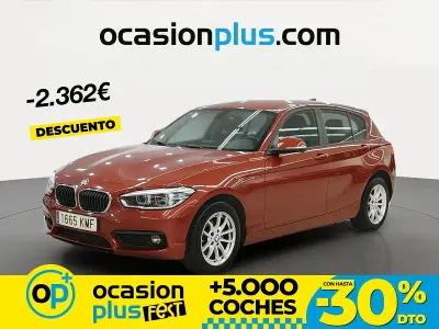 Usado BMW 118 150 HP (110 kW) 2018 Laranja Citadino