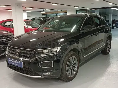Usado VW T-Roc Sportline 150 CV (110 kW) 2021 Negro SUV