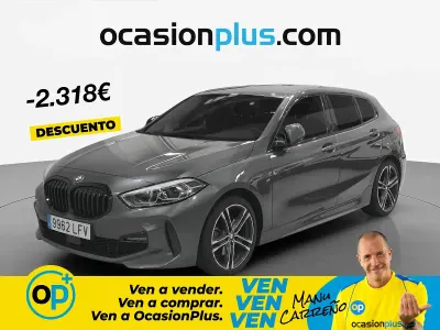 Usado BMW 118 150 CV (110 kW) 2020 Gris Utilitario