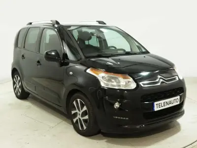Usado Citroën C3 Picasso Seduction 92 CV (67 kW) 2015 Negro Monovolumen