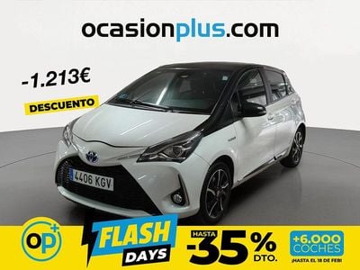 Blanco Usado 2018 Toyota Yaris Hybrid Edition Berlina | 13.350 € (Precio justo)