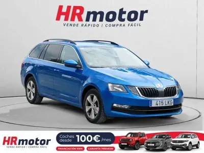 Usado Skoda Octavia Ambition 116 CV (85 kW) 2020 Azul Utilitario