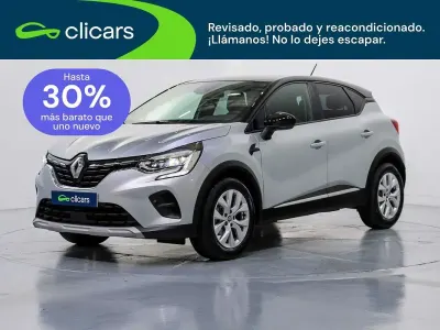 Usado Renault Captur Intens 101 CV (74 kW) 2020 Gris SUV