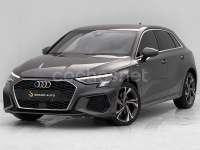 Usado Audi A3 S-Line 204 CV (150 kW) 2020 Gris / plata Berlina