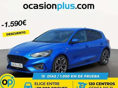 Usado Ford Focus ST-Line 120 CV (88 kW) 2020 Azul Utilitario