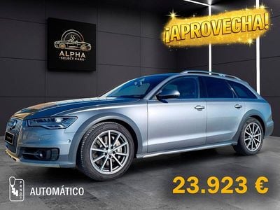 Usado Audi A6 Allroad Sport 320 CV (235 kW) 2016 Gris / plata Familiar