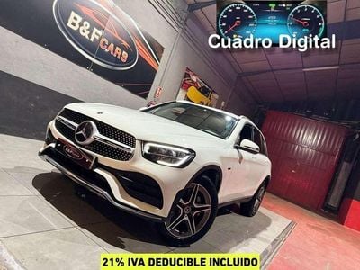Usado Mercedes GLC300e 306 CV (225 kW) 2021 Blanco SUV