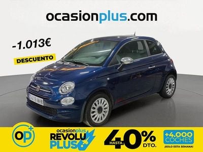 Usado Fiat 500 70 CV (51 kW) 2023 Azul Utilitario