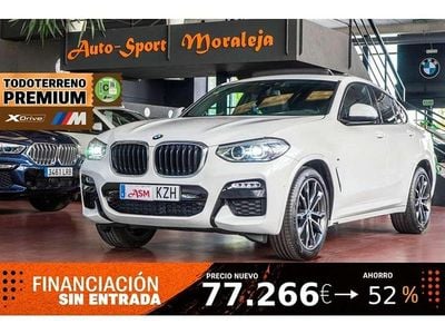 Usado BMW X4 Sport Line 190 CV (139 kW) 2019 Blanco SUV