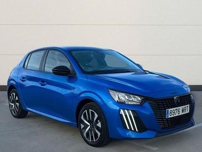 Usado Peugeot 208 Active 100 CV (73 kW) 2024 Azul Utilitario