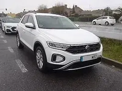 Usado VW T-Roc Life 150 CV (110 kW) 2022 Blanco SUV