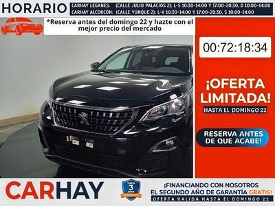 Usado Peugeot 5008 Active 131 CV (96 kW) 2020 Negro SUV