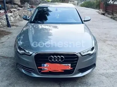 Usado Audi A6 177 CV (130 kW) 2014 Gris / plata Berlina