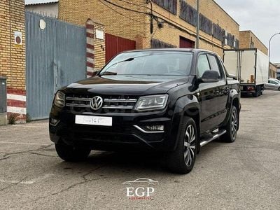 Usado VW Amarok Highline 224 CV (164 kW) 2017 Negro Recogida