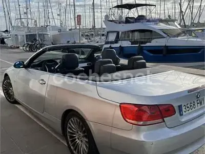 Usado BMW 325 Cabriolet 218 CV (160 kW) 2007 Gris / plata Descapotable